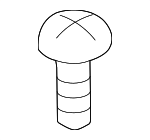 11601733 - : Windshield Upper Applique Bolt for Chevrolet: Corvette Image