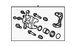 4775042091 - Brakes: Caliper for Scion: iM, tC | Toyota: Corolla iM, Mirai, RAV4 Image