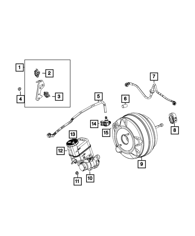 52104849AA - Brakes: Retainer Clip for Mopar Image