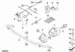 63177721640 - : Bracket, Additional Headlight for BMW-Motorrad Image