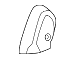 KMV6882L302 - Body: Seat Hinge Cover for Mazda Image