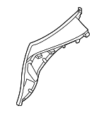 23269097027R54 - Body: Upper Quarter Trim for Mercedes-Benz Image