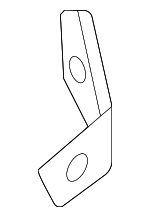 232694230064 - Body: Seat Belt Bezel for Mercedes-Benz Image