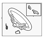 56100M7650B2D - : Strg Wheel Assembly for Kia Image