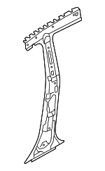 AE8Z5424300A - Body: Inner Center Pillar for Ford: Fiesta Image