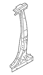 AE8Z5424382A - Body: Center Pillar Reinforced for Ford: Fiesta Image