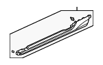 71850S3Y000ZD - Body: Rocker Molding for Honda: Insight Image