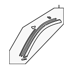 74420S3Y000ZD - Body: Pillar Molding for Honda: Insight Image
