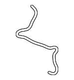 30622606 - Wiper &amp; Washer: Windshield Washer Hose for Volvo Image