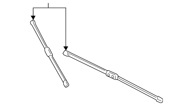 2018-2025 Volvo XC60 Wiper Blade 31490718 | OEM Parts Online