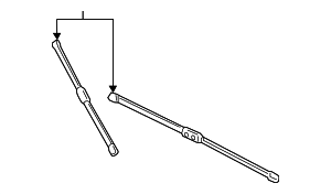 31689264 - : Windshield Wiper Blade for Volvo Image