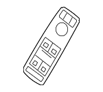 2049055302 - BODY: Window Switch for Mercedes-Benz Image