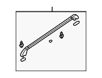 MR971436 - Body: Roof Rail for Mitsubishi: Outlander Image