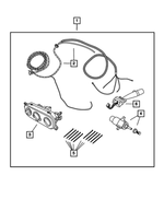 82210215AD - Mopar Accessories - Component Parts: Enclosure Wiring Kit for Mopar Image