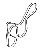 252122B140 - : Serpentine Belt for Kia: Rio, Soul Image