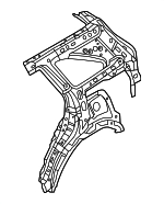 71601C5000 - Body: Inner Quarter Panel for Kia: Sorento Image