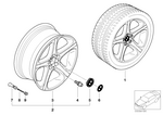 36136756298 - : Wheel Bolt for BMW Image