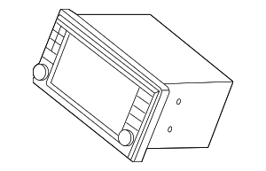 19318096 - : Part# 19318096 F Radio for Chevrolet: City Express Image