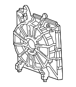 19015RGLA01 - : Fan Shroud for Honda: Odyssey Image