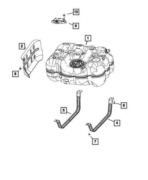 Fuel Tank for 2026 Ram 1500 #2