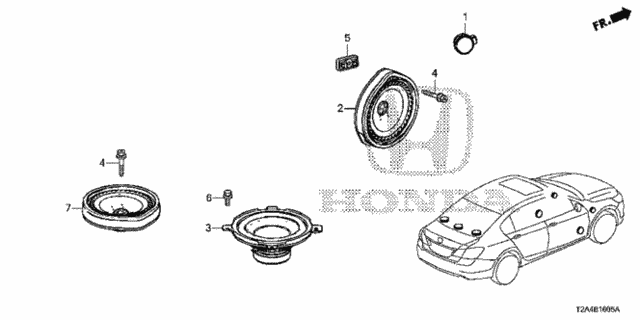 Speaker for 2016 Honda Accord #0