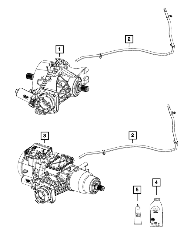 5013477AE - Four Wheel Drive; Differential and Drive Line: Rtv Sealant for Mopar Image