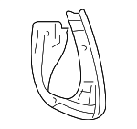 75820SWA003 - : 2007-2011 Honda CR-V - Splash Guard R Rear for Honda: CR-V Image