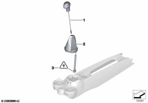 Selector Lever Handles / Covers for 2008 Mini Cooper SE #0