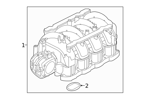 Manifold for 2018 INFINITI QX80 #0