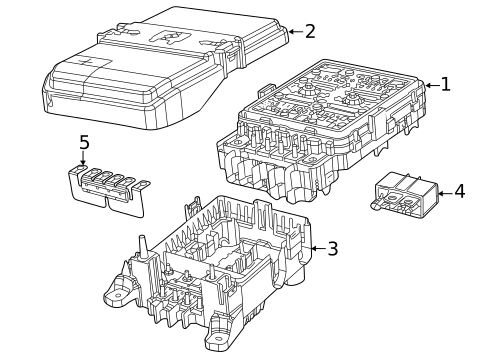 Relays for 2022 Jeep Grand Cherokee #0