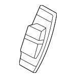 LR131869 - Body: Carpet Trim Rear Cover for Land Rover: Defender 110, Defender 130, Defender 90 Image