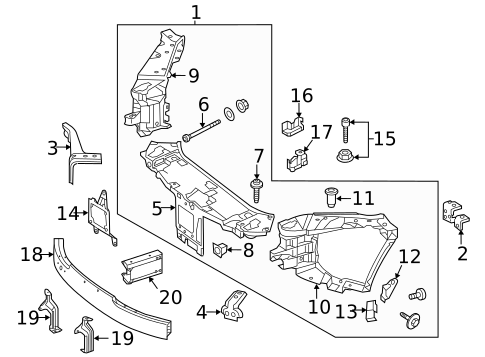 Anti-Theft Components for 2020 Mercedes-Benz S 63 AMG&reg; #0