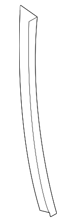 7597807010 - Body: Black Out Tape for Toyota: Avalon Image