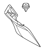 51435A23A77 - Body: Upper Quarter Trim for Mini Image