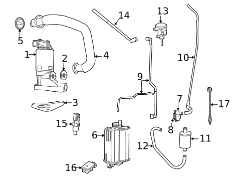 Emission Components for 2009 Dodge Durango #0