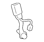 B32H57L2002 - : 2004-2006 Mazda 3 - Buckle for Mazda: 3 Image