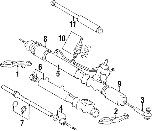 Steering Gear & Linkage for 1986 Toyota Cressida | Toyota