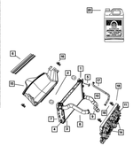 5264994AC - Cooling: Engine Cooling Radiator for Mopar Image