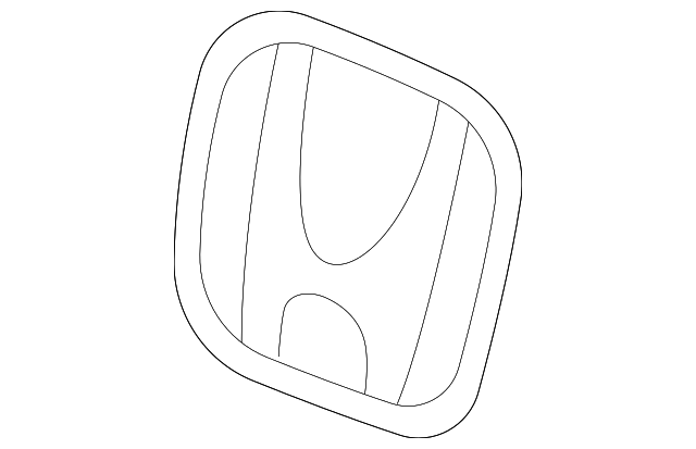 HONDA ホンダ 純正 部品 75700-T5A-000 エンブレム (H) ホンダ 無限