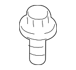 90149T7A000 - Body: Center Support Bolt for Honda: Clarity, CR-V, HR-V, Insight Image
