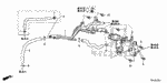 17400RX0A00 - Engine: PIPE, INSTALL for Honda Image