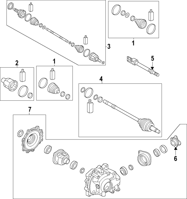 495L1T1000 - : Outer Cv Joint for Hyundai Image