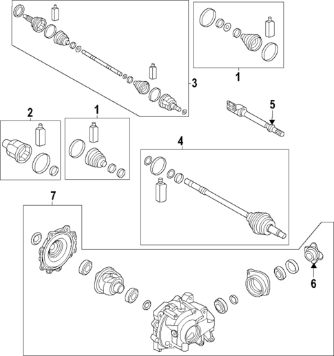 Differential for 2023 Genesis G80 #0