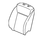 81127T7WA71 - : Seat Back Pad for Honda: HR-V Image