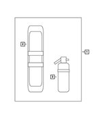 55352852AA - Wheels: Tool Set for Mopar Image