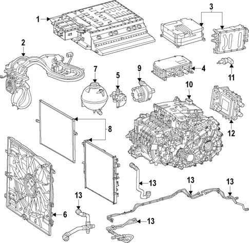 Traction Motor Components for 2025 Mercedes-Benz eSprinter #0