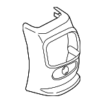 51166842227 - : Rear Panel for Mini: Cooper Clubman Image