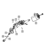 6507338AA - Steering: Hex Flange Head Locking Bolt for Mopar Image