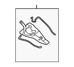 66360ZN50A - Body: Reinforced Panel for Nissan: Altima, Maxima Image image