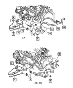 4596444AA - Cooling: Pressurized Coolant Cap for Mopar Image